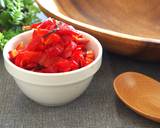 ５分でできる副菜！赤ピーマンの塩昆布和え作り方3写真