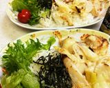 わさびチーズ丼作り方9写真