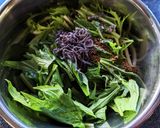 カリカリチーズ油揚げと水菜の中華サラダ作り方3写真