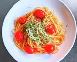 トマトチーズパスタ作り方9写真