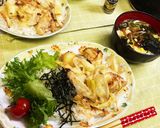わさびチーズ丼作り方10写真