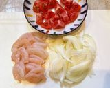 無印良品のココナッツカレーキット活用例作り方2写真
