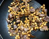 砂肝と大豆の甘辛炒め作り方5写真