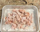 【楽めし】揚げない豚肉のレモン唐揚げ作り方2写真