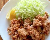 【楽めし】揚げない豚肉のレモン唐揚げ作り方4写真