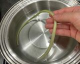 ツワブキのあく抜き作り方6写真