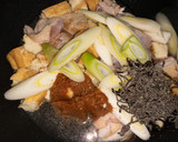 鶏肉とちぎり絹揚げの和風とろみ煮作り方3写真