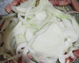 新玉ねぎとベーコンのトマトソースパスタ作り方3写真