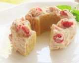 カカオ70%いちごチョコ×バウムクーヘン作り方17写真