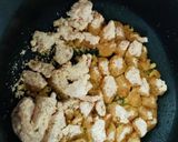 フライパン1個で一口唐揚げ&チャーハン♡作り方10写真
