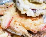 ごぼうとにんじんとカニカマの天ぷら作り方5写真