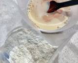 小麦・乳不使用レンジでピザまん風蒸しパン作り方1写真