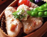 鶏胸肉梅タルタル★チキン作り方14写真