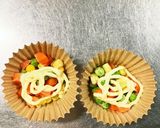 お弁当に♪ミックスベジタブルチーズ焼き作り方2写真