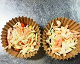 お弁当に♪ミックスベジタブルチーズ焼き作り方3写真