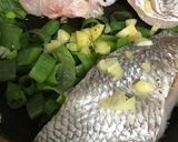 真鯛とねぎのにんにくレモン焼き作り方2写真
