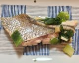 真鯛とねぎのにんにくレモン焼き作り方3写真