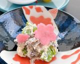 春の訪れ♪そら豆とヒラタケの白和え作り方7写真