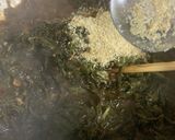 ふきの葉で 蕗味噌作り方5写真