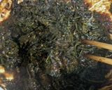 ふきの葉で 蕗味噌作り方7写真