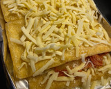 【手抜きツマミ】油揚げのキムチーズ焼き作り方2写真