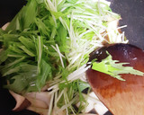 エリンギと水菜のバター醤油炒め作り方4写真
