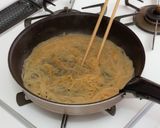 材料3つだけ！簡単 中華ニラ玉ビーフン作り方4写真