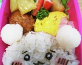 今日の遠足弁当（ちいかわキャラ弁）作り方2写真