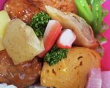 今日の遠足弁当（ちいかわキャラ弁）作り方3写真