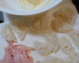 簡単!美味しい♪れんこんとハムのマヨチー作り方1写真