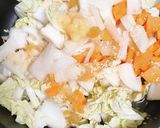 チキンかつの中華卵とじ丼作り方2写真