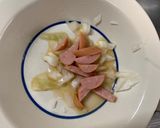 お一人様レンジ洋風棒棒鶏味豚平焼き風作り方4写真