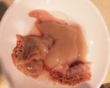釣って来たヒラメの内臓にチャレンジ作り方2写真