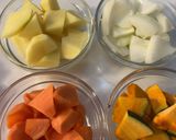 野菜たっぷり中華風シチュー作り方1写真