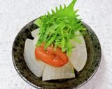 煎り酒レシピ♪梅味満喫♪冷やし梅大根作り方6写真