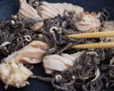 コリッ！ふわ！　町中華風ホルモンの卵炒め作り方2写真