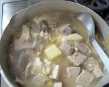マグロの白味噌煮込み作り方4写真