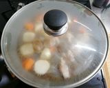 筑前煮（里いも）作り方6写真