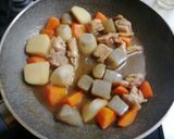 筑前煮（里いも）作り方8写真