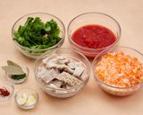 ワインに合う～！ハチノスのトマト煮込み作り方1写真