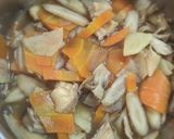 舞茸と根菜の和のポタージュスープ作り方3写真