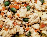 栄養たっぷりの炒り豆腐♪ヘルシーで旨い♡作り方4写真