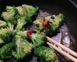 ブロッコリー♣^^♣焼うどん♪初めての味作り方1写真