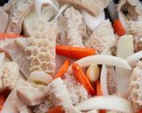 辛みがくせに～！　ハチノスの韓国⾵煮込み作り方3写真