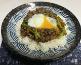 菜の花と春キャベツのドライカレー作り方6写真