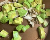 硬いアボカド用〜アボカドスープ〜作り方5写真