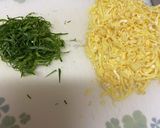 大根葉☆しらす☆揚げのふりかけの混ぜ寿司作り方3写真