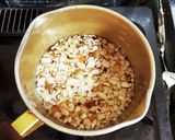 優しい味♪野菜とキノコのたまご雑炊作り方2写真
