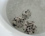 栄養満点「ごま白玉の冷やしぜんざい」作り方4写真