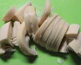 調味料は同量♪和の味♪筍と厚揚げの煮物作り方1写真